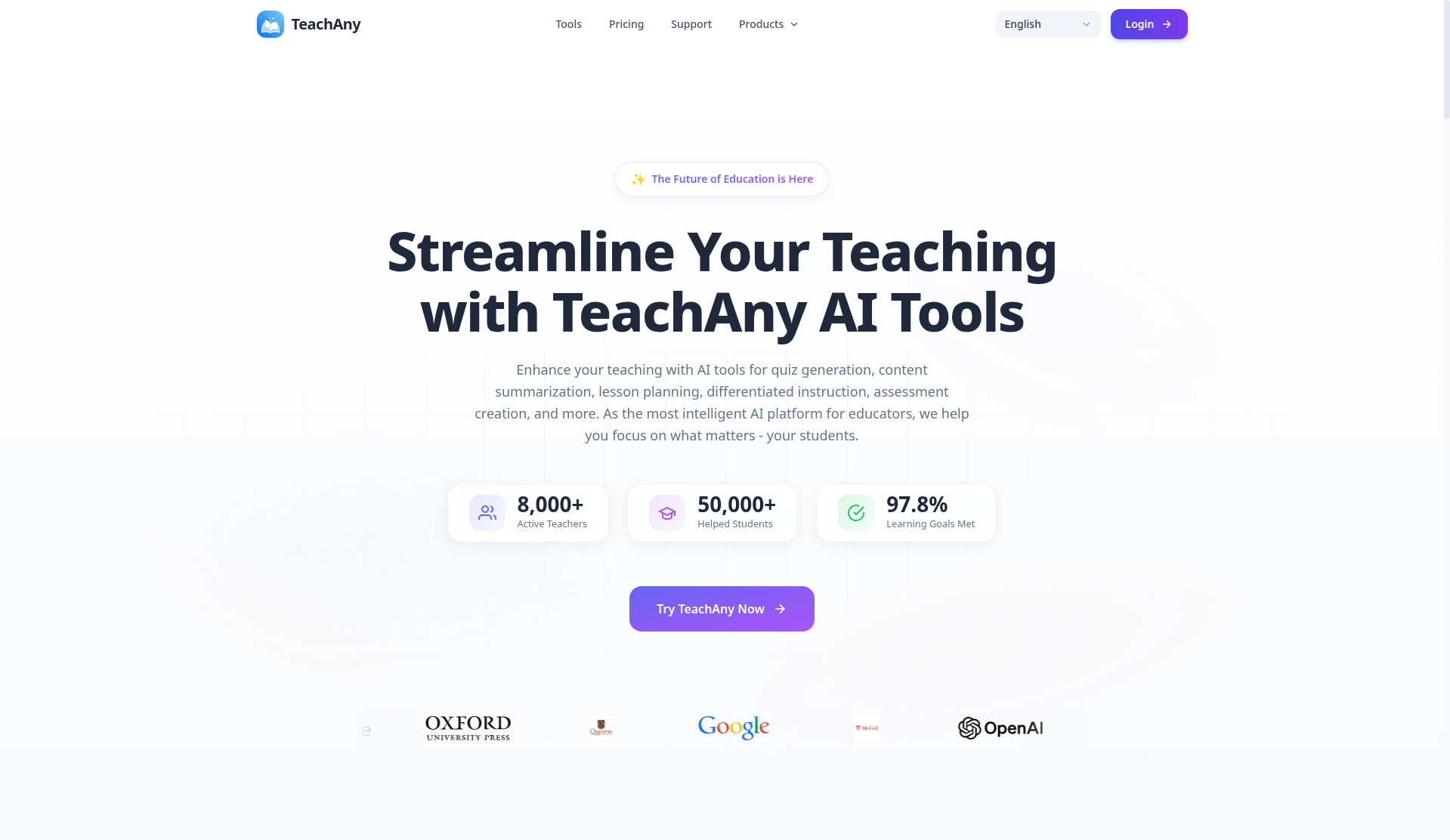 TeachAny logo
